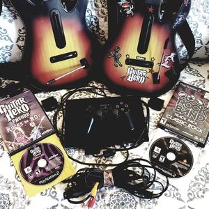 Guitar Hero sony playstation 4 games memory catd